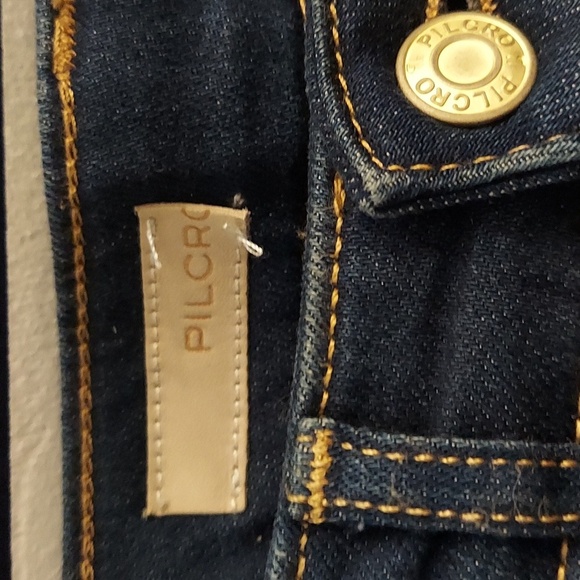 PILCRO The Icon Dark Blue Boot Cut Jeans - Picture 3 of 11